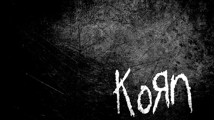 Korn, metal music, grunge, minimalism, HD wallpaper
