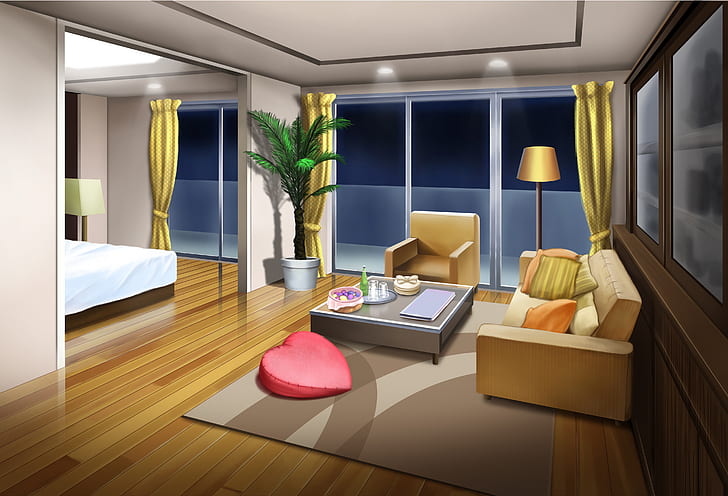 HD wallpaper: Anime, Original, Room | Wallpaper Flare