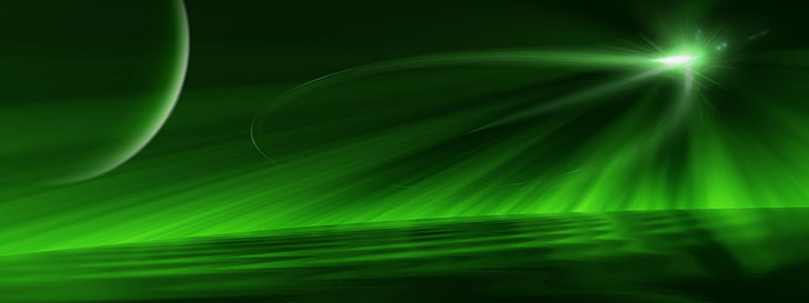 HD wallpaper: dual screen desktop, green color, abstract, glowing,  backgrounds | Wallpaper Flare