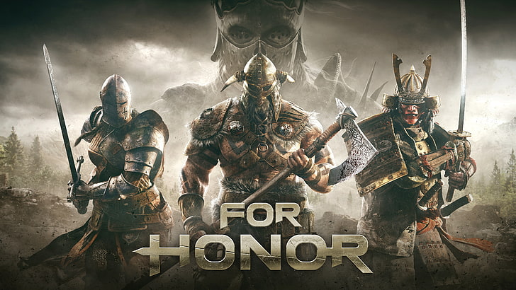 For Honor, video games, warrior, samurai, viking, knight, conflict, HD wallpaper