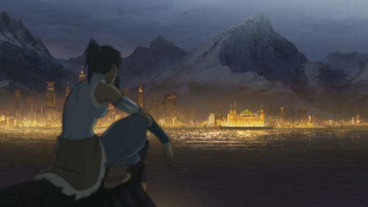 Avatar (Anime), Avatar: The Legend Of Korra, nature, two people, HD wallpaper