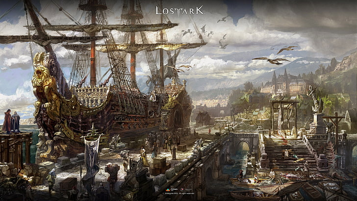 Lost Ark game poster, Lost Ark 2018, built structure, architecture