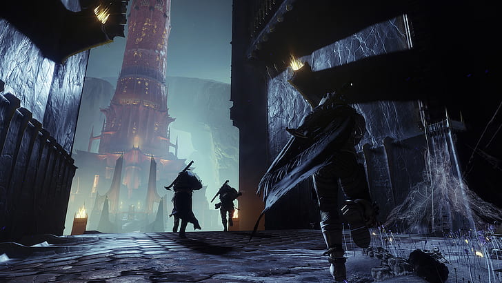 Destiny 2 (video game), video games, science fiction, Moon, HD wallpaper