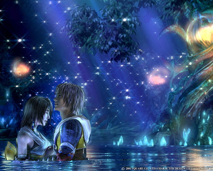 Tidus and Yuna, Final Fantasy, Final Fantasy X, Tidus (Final Fantasy), HD wallpaper