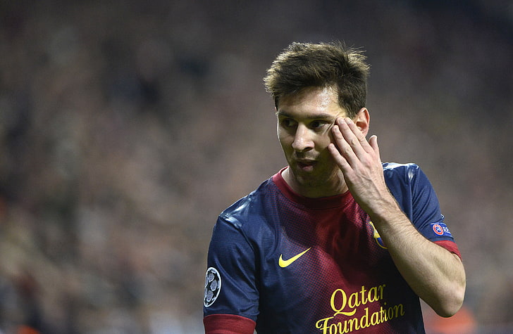 Lionel Messi, 4K, HD wallpaper