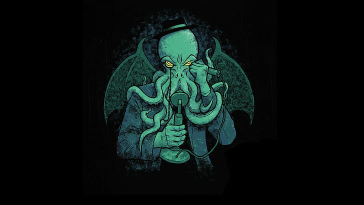 H. P. Lovecraft, Cthulhu, HD wallpaper