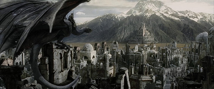 Minas Tirith - The Lord of The Rings & The Return of The King 4K
