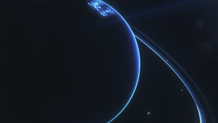 HD wallpaper: planet, sky, space, Uranus | Wallpaper Flare