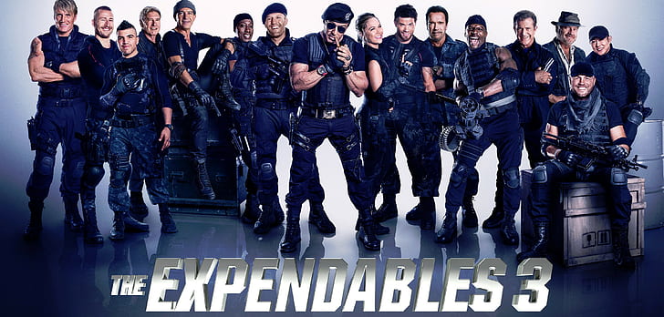 The Expandables 3 Stars, 3 The Expendables, Sylvester Stallone, HD wallpaper