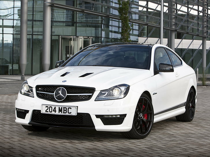 2013, 507, amg, c204, c63, cars, coupe, edition, mercedes-benz, HD wallpaper