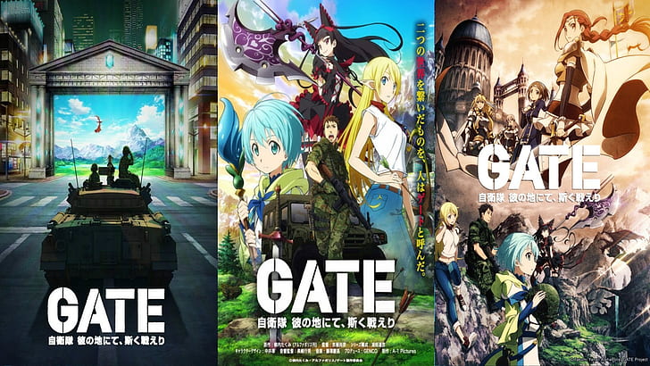  Animation - Gate: Jieitai Kanochi Nite, Kaku Tatakaeri Vol.5  [Japan LTD BD] 10005-80143 : Movies & TV
