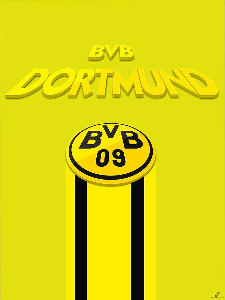 BVB, Borussia Dortmund, Germany, soccer, Bundesliga, HD wallpaper