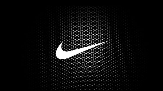 HD wallpaper: Nike, Just Do It, Logo, Black Background | Wallpaper Flare