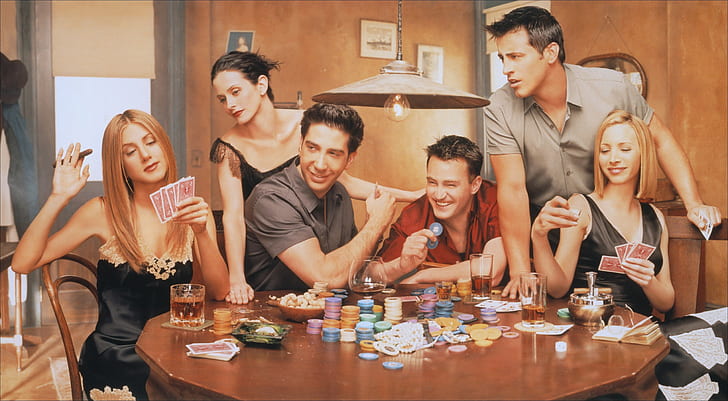 poker friends poker chips tv series friends tv series 2550x1406  Entertainment TV Series HD Art