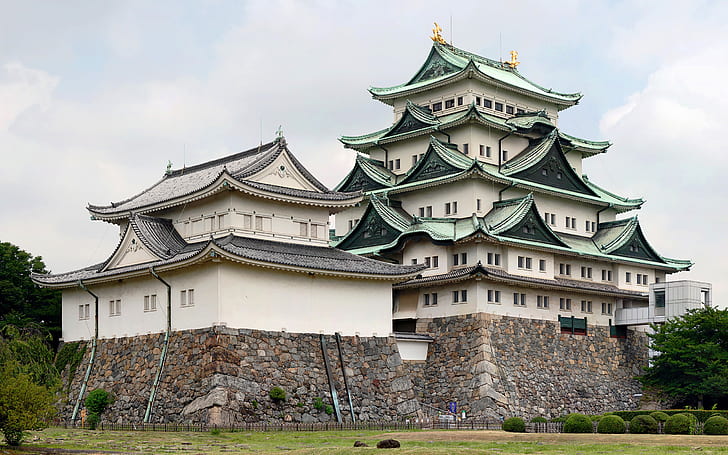 Japan, nagoya castle, the Nagoya castle, HD wallpaper