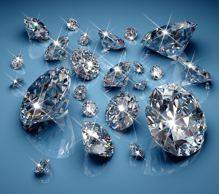 HD wallpaper: clear crystal lot, diamonds, glow, brilliant, sparkle,  glitter | Wallpaper Flare