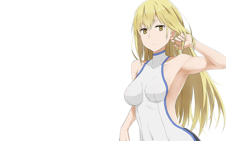 Anime, Is It Wrong to Try to Pick Up Girls in a Dungeon?, Aiz Wallenstein, HD wallpaper