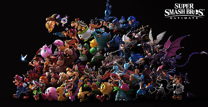 video games, Video Game Art, Nintendo, Super Smash Bros. Ultimate, HD wallpaper