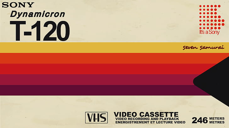 VHS, video tape, HD wallpaper