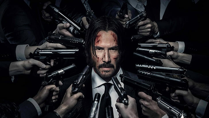 HD wallpaper: gun, movies, actor, Keanu Reeves, John Wick | Wallpaper Flare