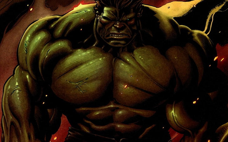 HD wallpaper: Marvel Incredible Hulk wallpaper, Comics | Wallpaper Flare