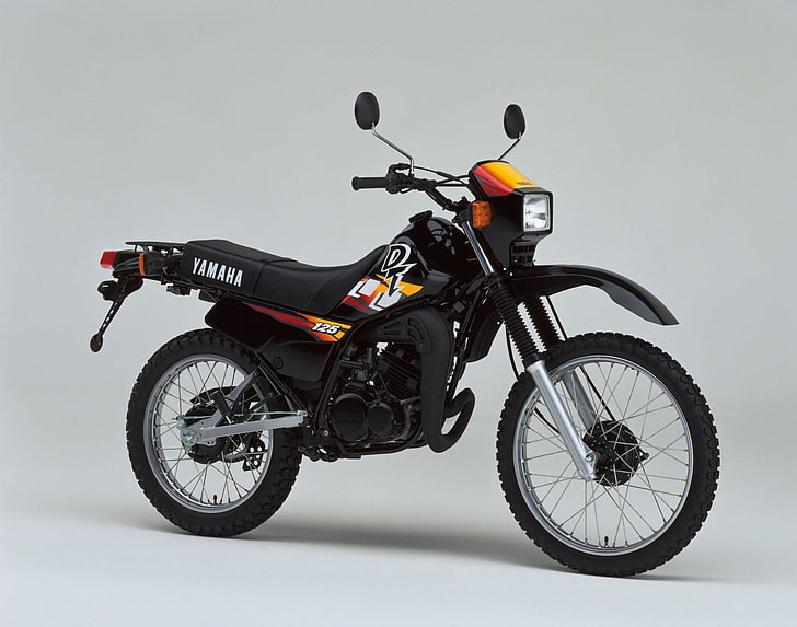 1999, dt125, motorcycles, yamaha, HD wallpaper