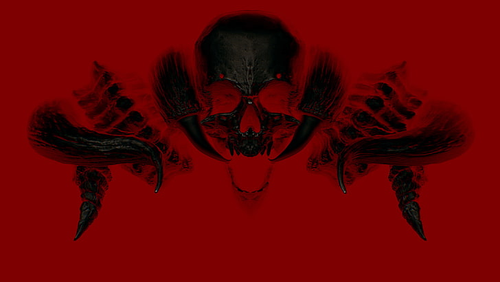 HD wallpaper: devil Daggers, skull, video games | Wallpaper Flare