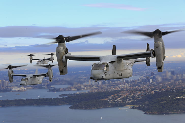 bell boeing v 22 osprey 4k hd   download for pc, air vehicle, HD wallpaper