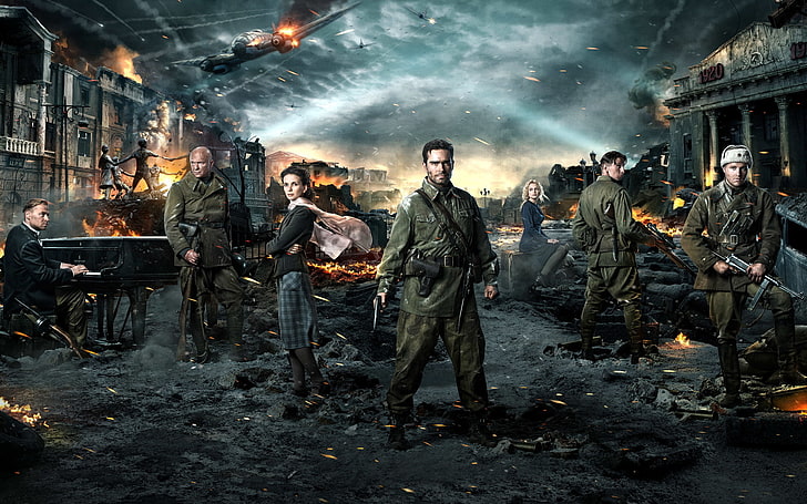 soldiers, drama, military, Stalingrad, HD wallpaper