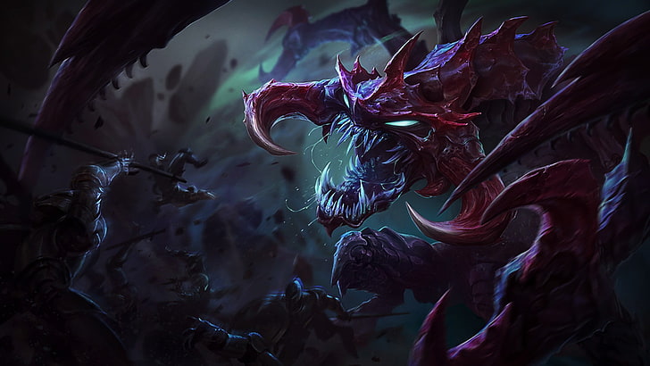 smartphone game application, League of Legends, Cho'Gath, video games