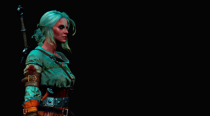 Moonlight Ciri, Games, The Witcher, the witcher 3, the witcher 4k, HD wallpaper