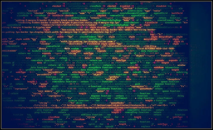 HD wallpaper: editor, code, headphones, programming, ide, javascript, yarn