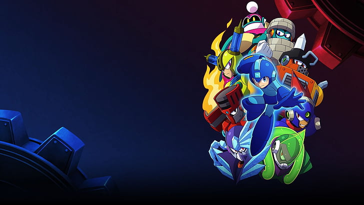 Mega Man, Mega Man 11, Acid Man (Mega Man), Blast Man (Mega Man), HD wallpaper