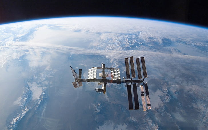 ISS, International Space Station, HD wallpaper