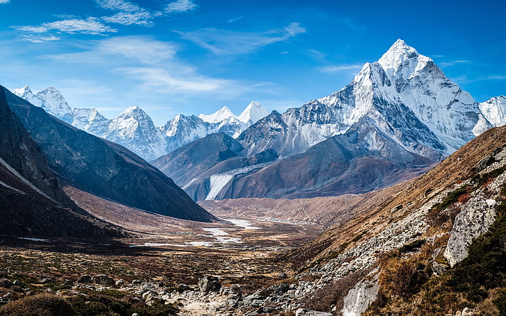 K2 mountain Pakistan, scenics - nature, sky, landscape, environment, HD wallpaper