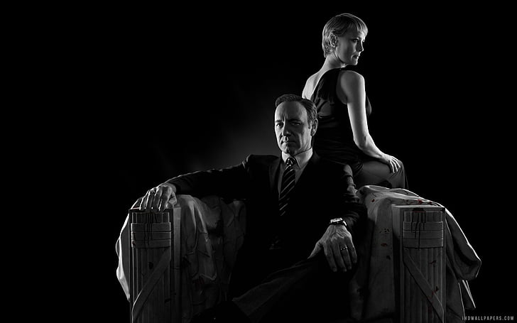 TV Show, House Of Cards, Kevin Spacey, Robin Wright, HD wallpaper