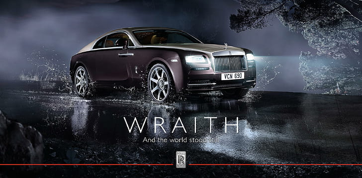 2014 Rolls Royce Wraith, rolls royce wraith 2014, cars