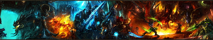 world of warcraft 5760x1080  Video Games World of Warcraft HD Art