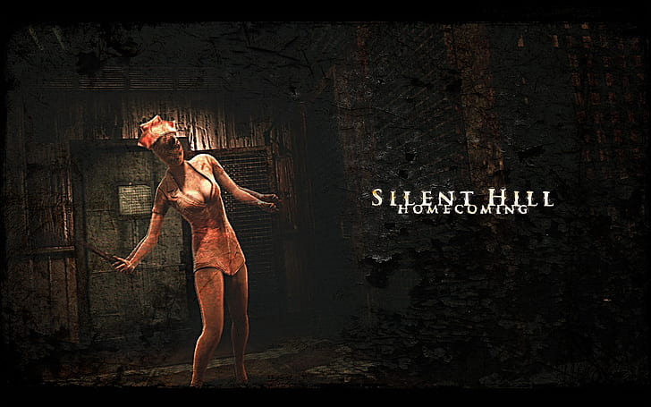 Silent Hill Nurse Creepy HD, video games, HD wallpaper