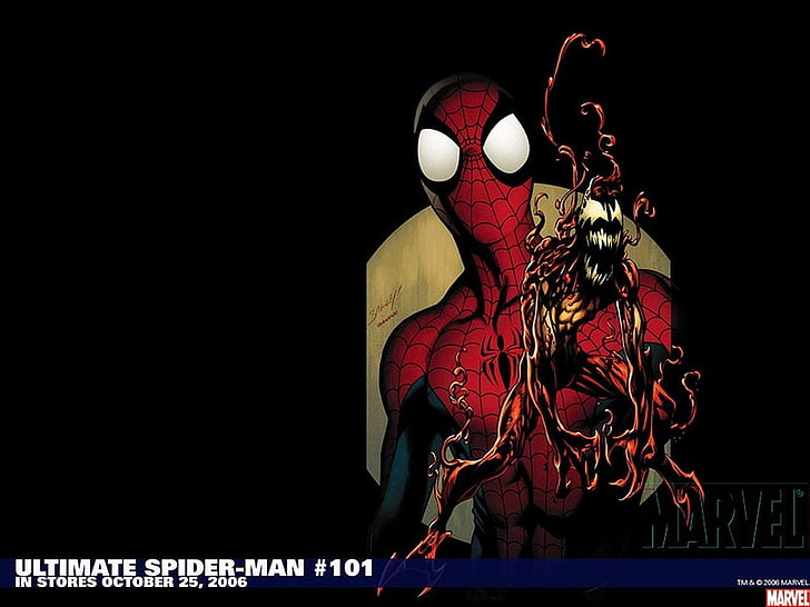 Spider-Man, Ultimate Spider-Man, Carnage (Marvel Comics), HD wallpaper