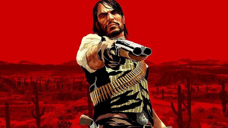 John Marston - Red Dead Redemption, red dead redemption, games, HD wallpaper