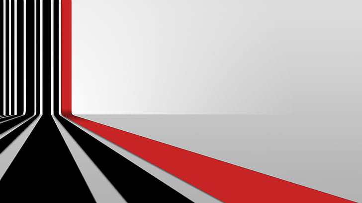 black minimalistic red striped texture rainmeter ribbon 1920x1080  Abstract Textures HD Art