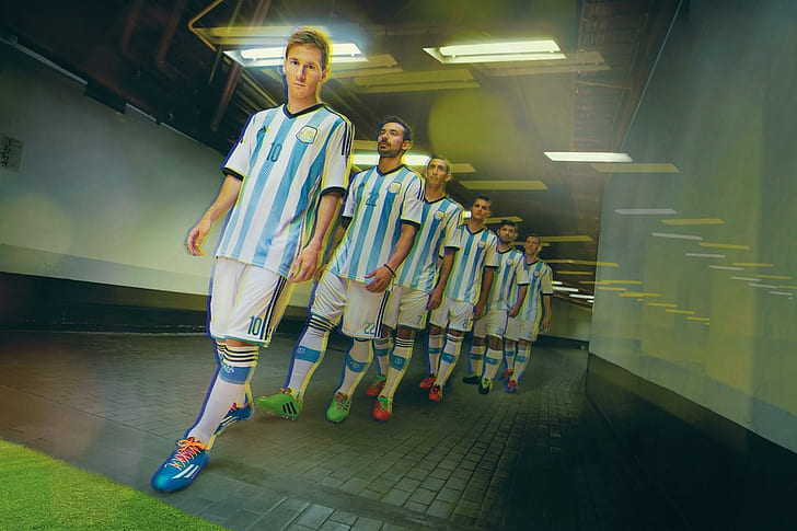 adidas Launch Argentina 2014 World Cup Kit, soccer team, HD wallpaper