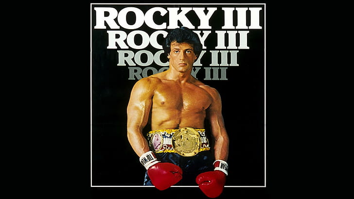 Rocky Balboa - Rocky III, rocky 3 boxer poster, movies, 1920x1080, HD wallpaper