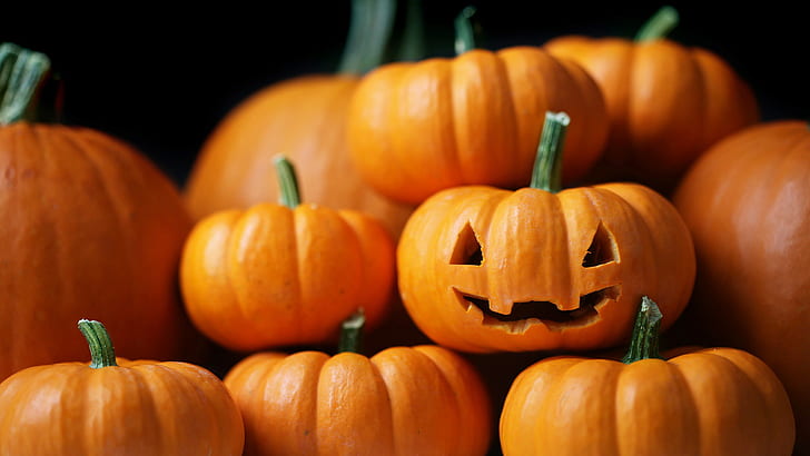 Halloween lantern, pumpkin