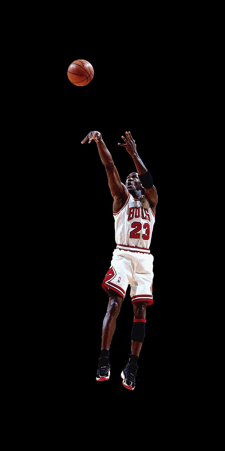 Decano Temprano barba HD wallpaper: Michael Jordan, basketball, black background | Wallpaper Flare