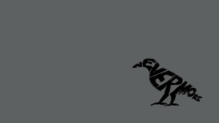 Dark, Animal, Bird, Black, Edgar Allan Poe, HD wallpaper