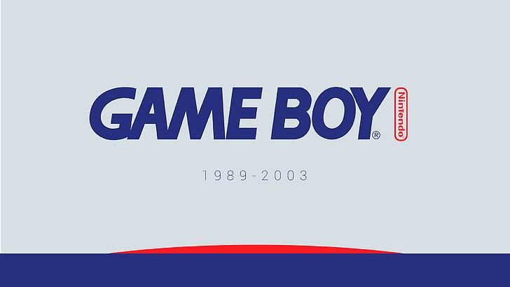 Nintendo Game Boy logo, GameBoy, video games, brands, text, communication, HD wallpaper