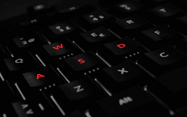 button, keyboard, WASD