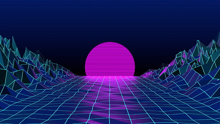 lazerhawk, synthwave, Retro style, 1980s, abstract